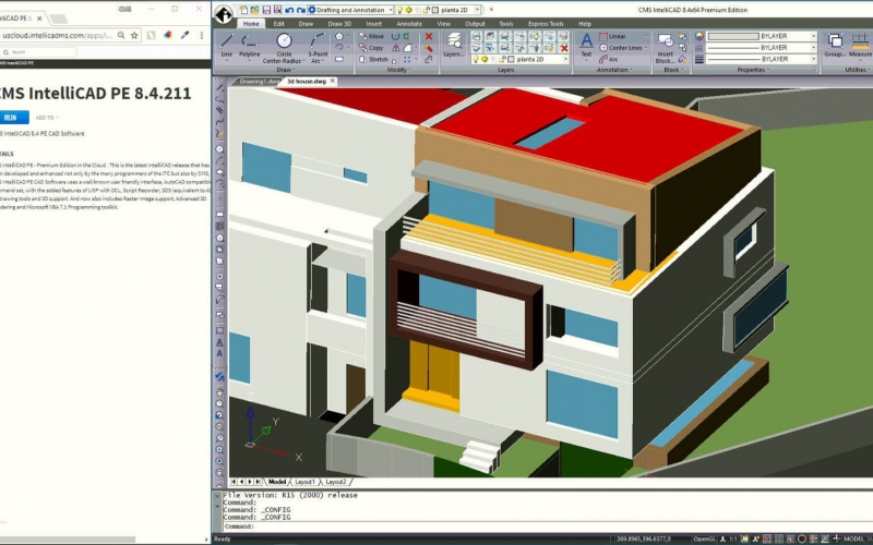 New CMS IntelliCAD Premium Cloud-based CAD Software